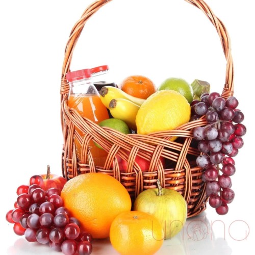Get Well Soon Fruit Gift Basket (Regular)